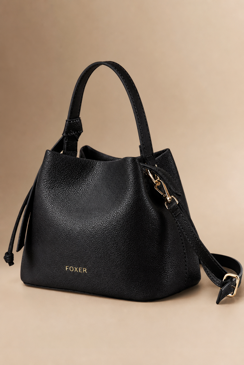 Foxer Atelier Leather Handbag - front view