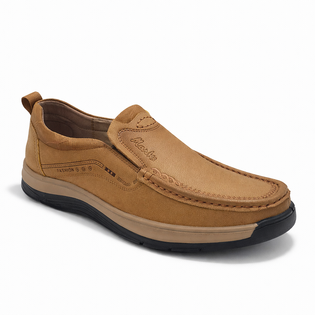 MOV Casual Slip-On - Khaki